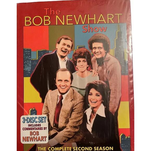 The Bob Newhart TV Show Season 2 & 4 -6 DVDs Comedy Series New Sealed 1970s - Picture 2 of 7